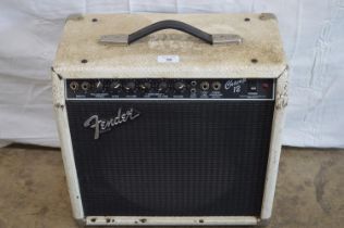 Fender Champ 12 amp in white snake skin finish (sold as seen, untried and untested) Please note