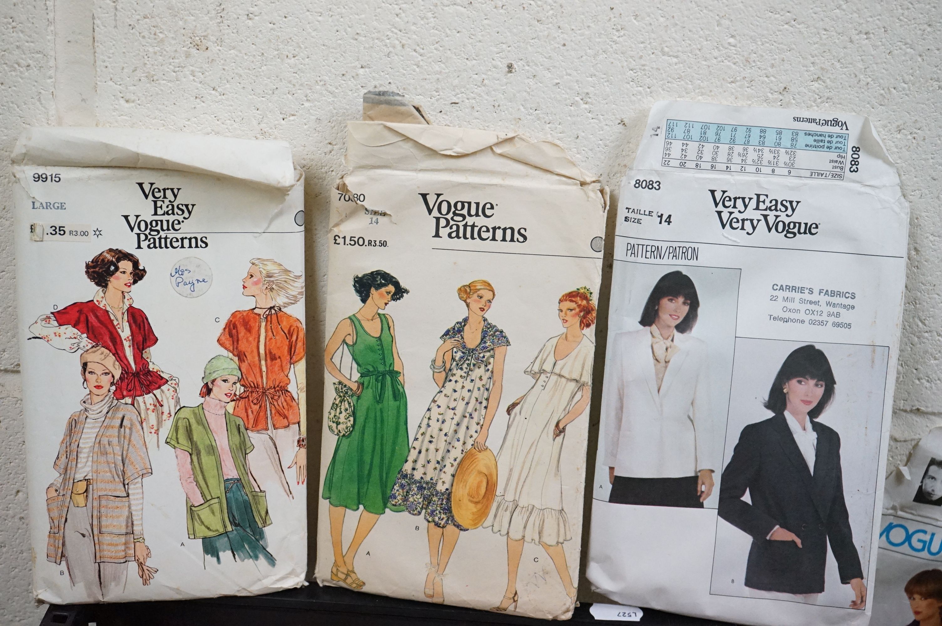 Large collection of vintage sewing patterns, mid-to-late 20th century, to include Vogue, Burda and - Image 2 of 5