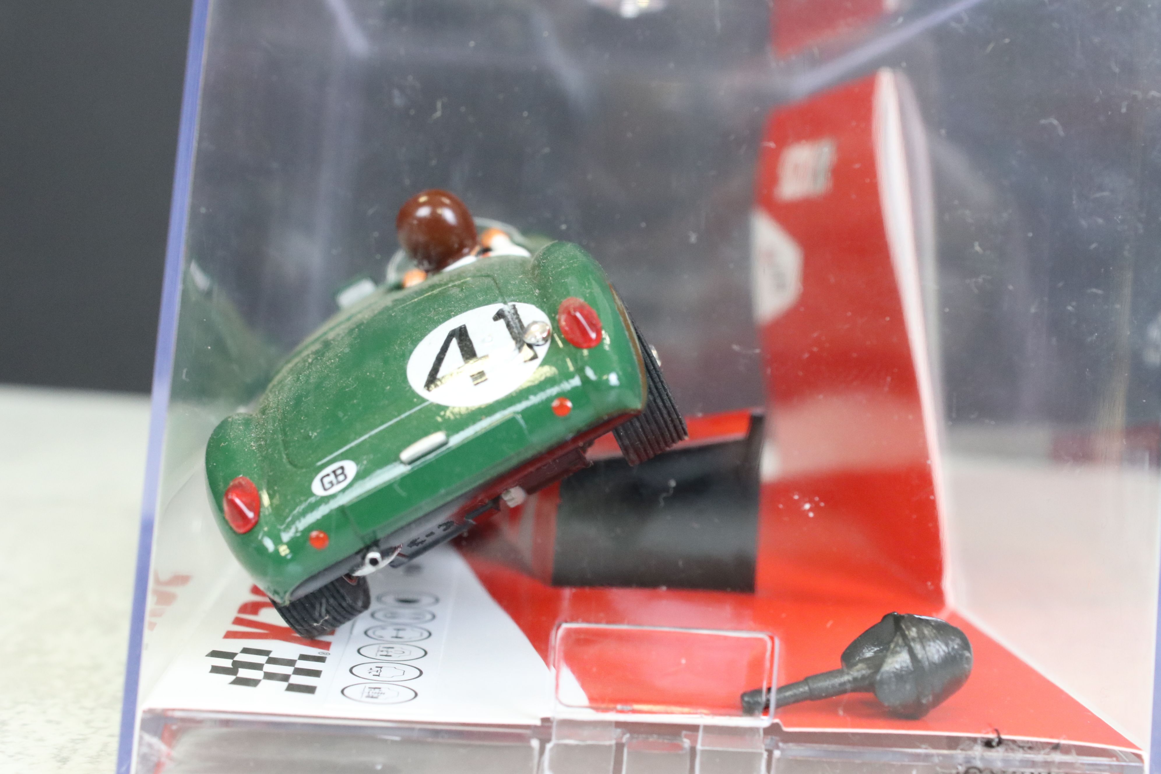 Six cased slot cars to include 5 x Scalextric (C3205 Jaguar D Type, C3502 Ford Cortina MK1, C3143 - Image 19 of 20