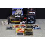 14 Boxed / carded diecast models to include 2 x Corgi Junior James Bond 007 Lotus Esprit (one