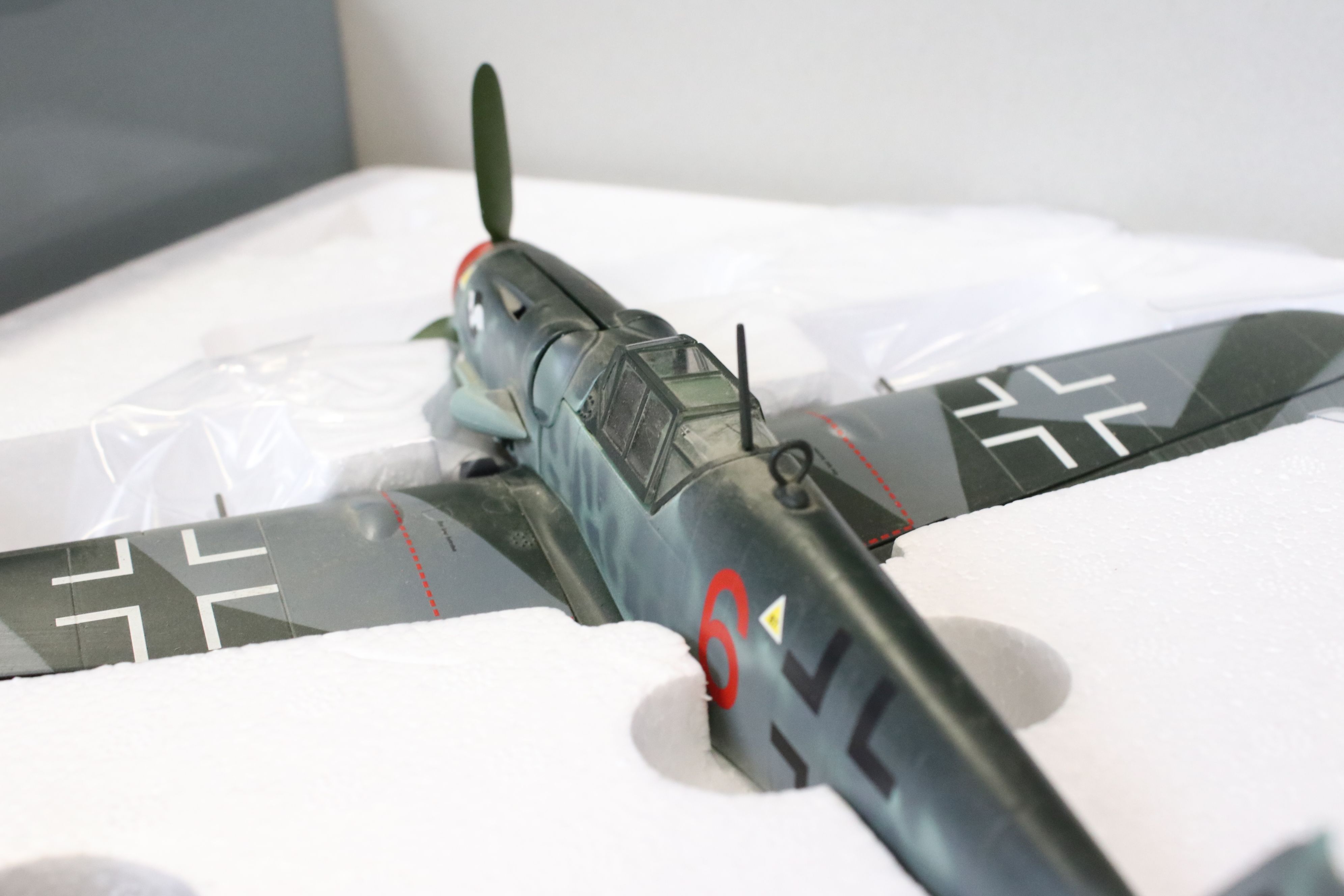 Two Boxed Corgi Aviation Archive 1:32 World War II diecast models to include AA34901 'Attack By - Image 14 of 15