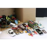 Group of mid 20th C play worn diecast models to include Corgi, Dinky & Matchbox featuring 2 x