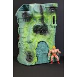 Masters Of The Universe - Original playworn Mattel Castle Grayskull (missing accessories) with