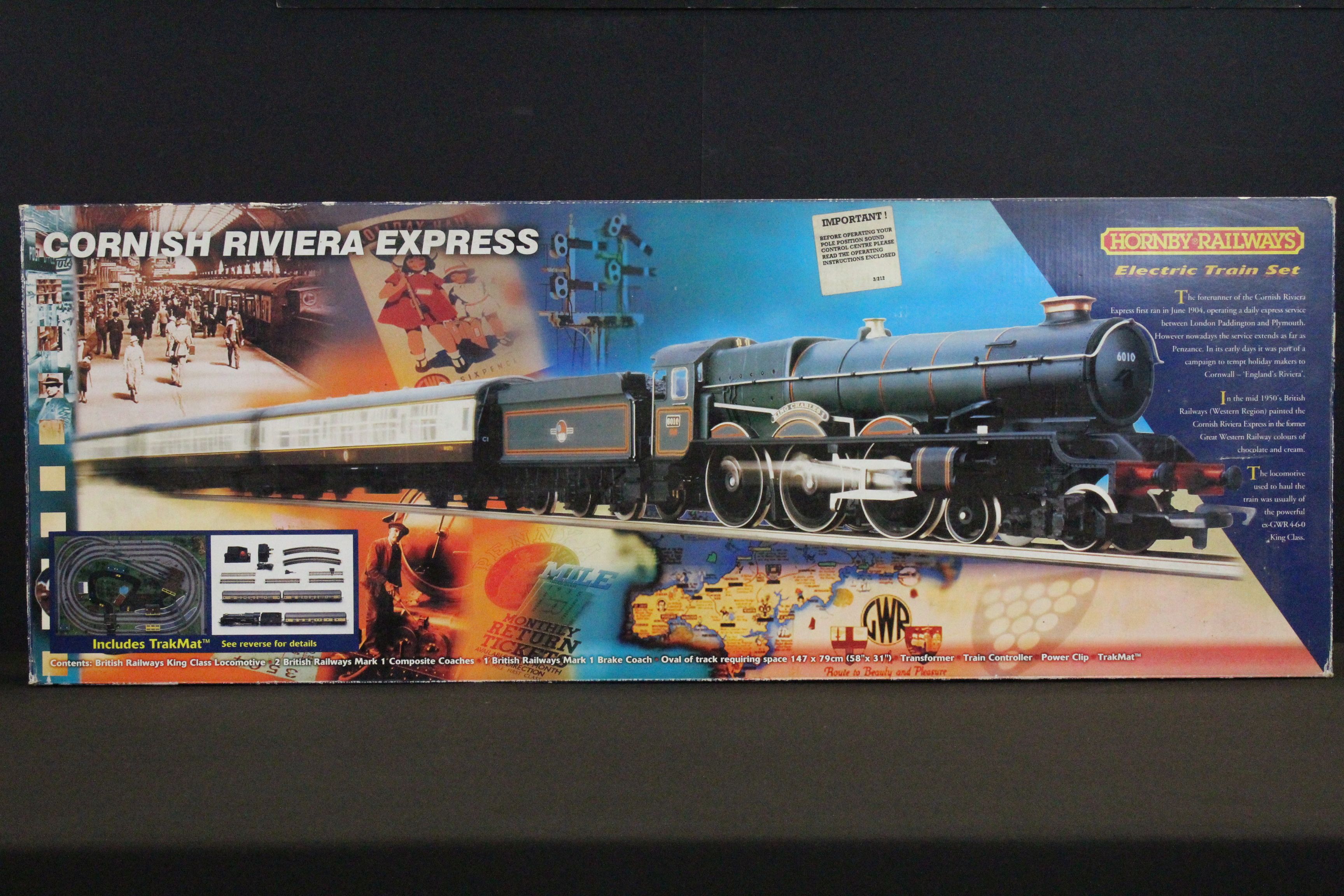 Two boxed Hornby OO gauge train sets to include R826 Cornish Riviera Express and R1040 The - Image 2 of 17