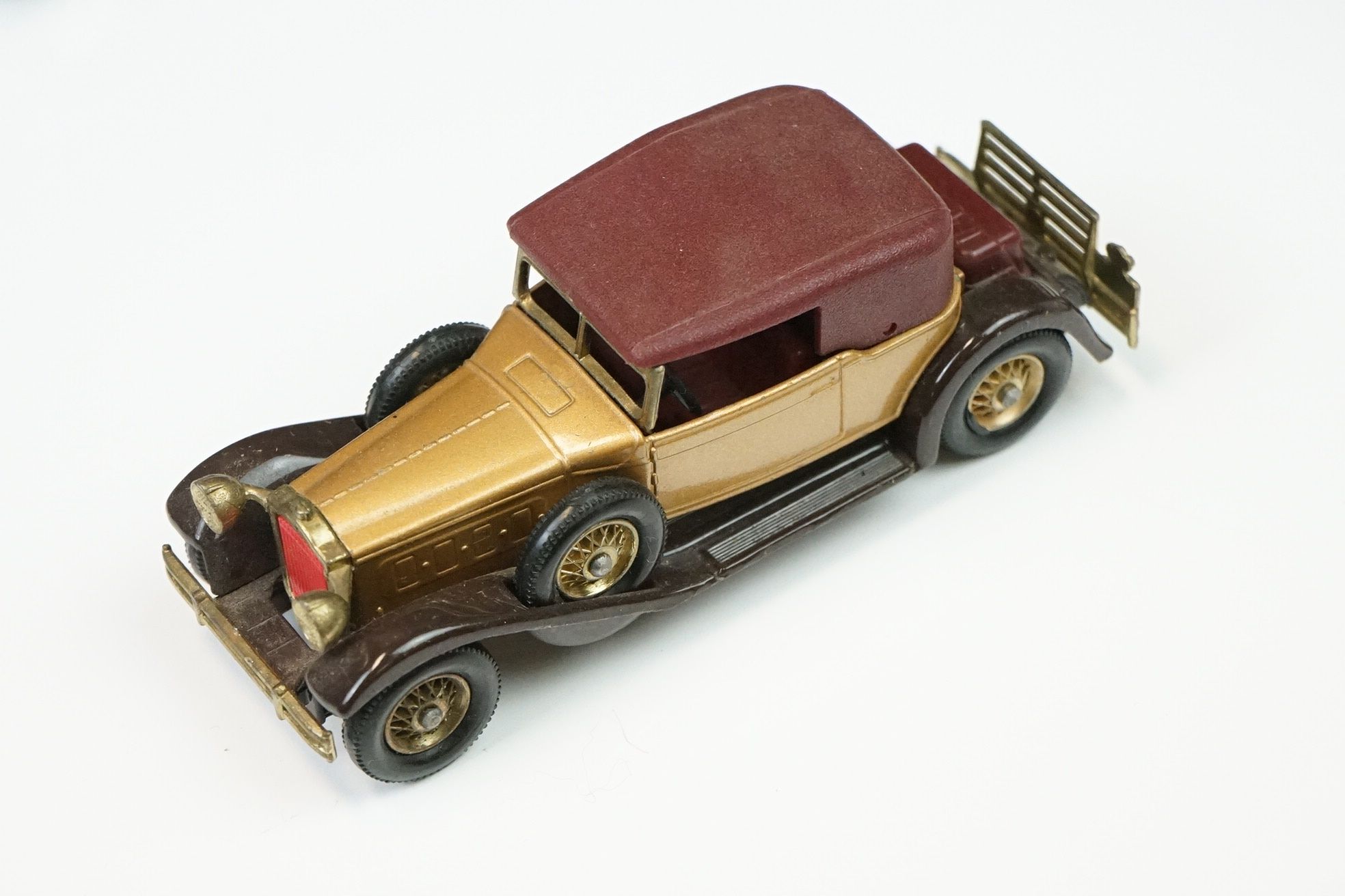 20 Mid 20th C play worn diecast models to include Triang Spot On Royal Rolls Royce, Corgi Chitty - Image 4 of 12