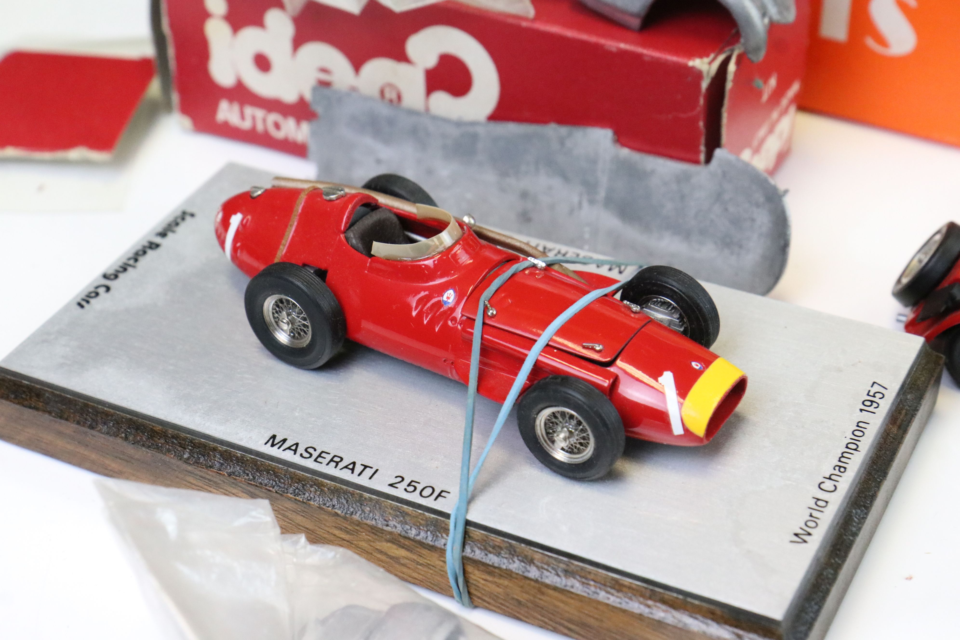 Five boxed white metal model vehicles, to include Mikansue Competition 22 Adler 2.5 LM 1938, - Image 2 of 18