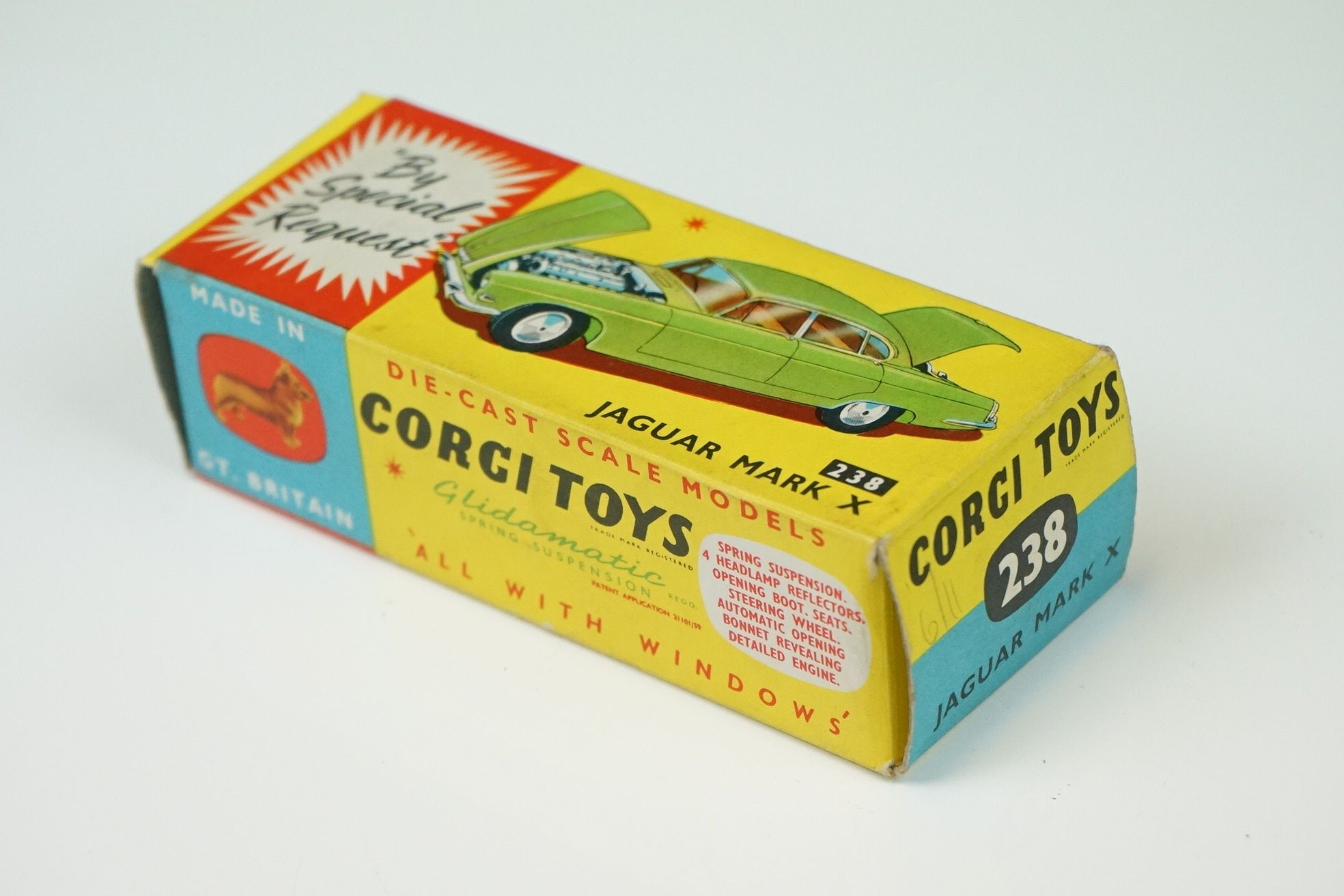 Two boxed Corgi By Special Request diecast models to include 238 Jaguar Mark X in pale blue with red - Image 10 of 22