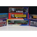 Five Boxed Corgi 1:50 ltd edn diecast haulage models to include CC11905 Jos Millican (Penton) Ltd,