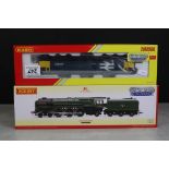 Two boxed Hornby OO gauge DCC Fitted locomotives to include R3244TTS BR 4-6-2 Class 8 Duke of