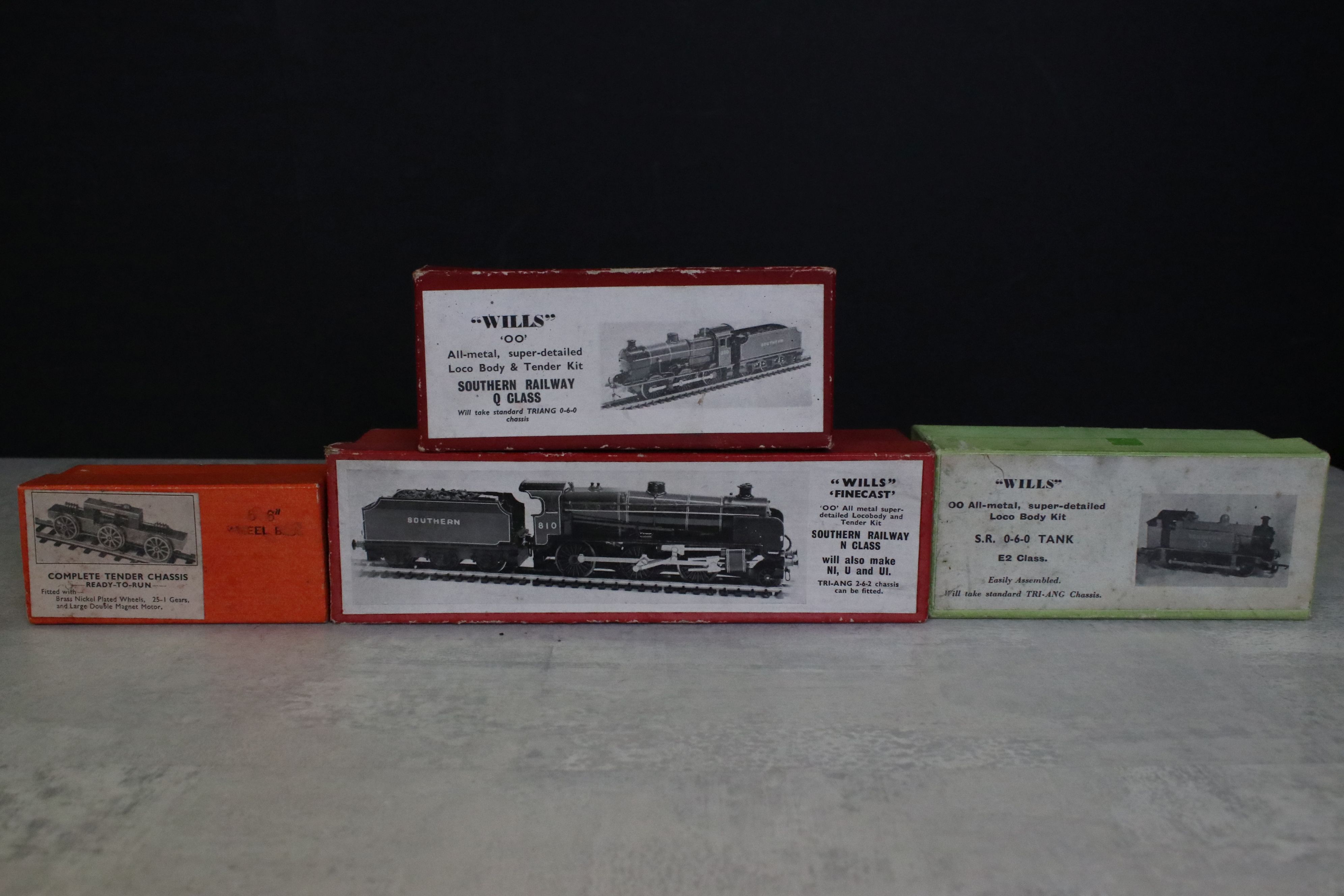 Five OO gauge metal kit locomotives, all built, 3 x contained within Wills boxes, plus a boxed built - Image 8 of 11