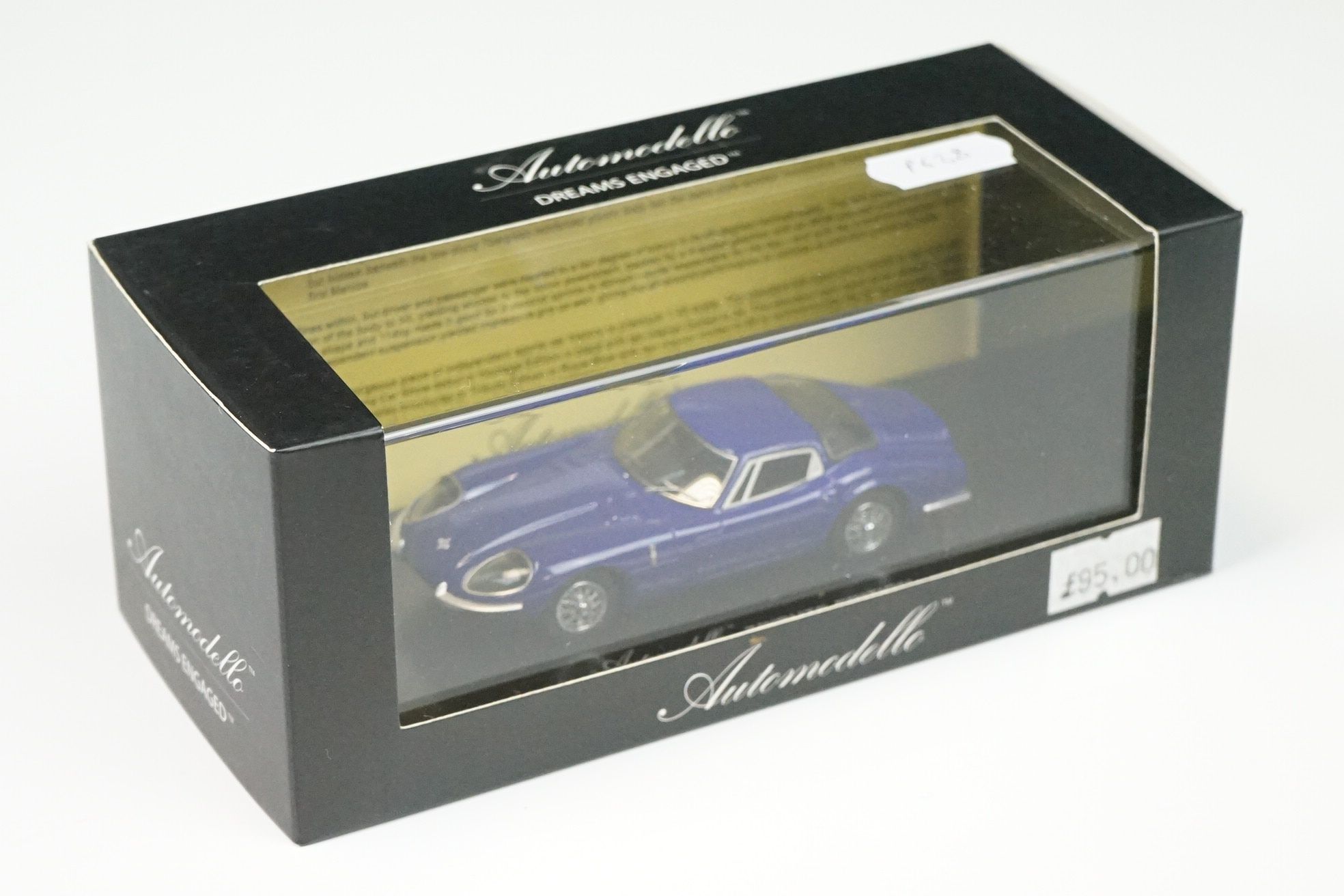 Three Boxed Automodello 1:43 1964 Marcos 1800 ltd edn models to include Tribute Edition Royal Blue - Image 4 of 7