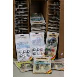 Ex Shop Stock - 102 Carded Matchbox packs of 6 model paints to include examples for military