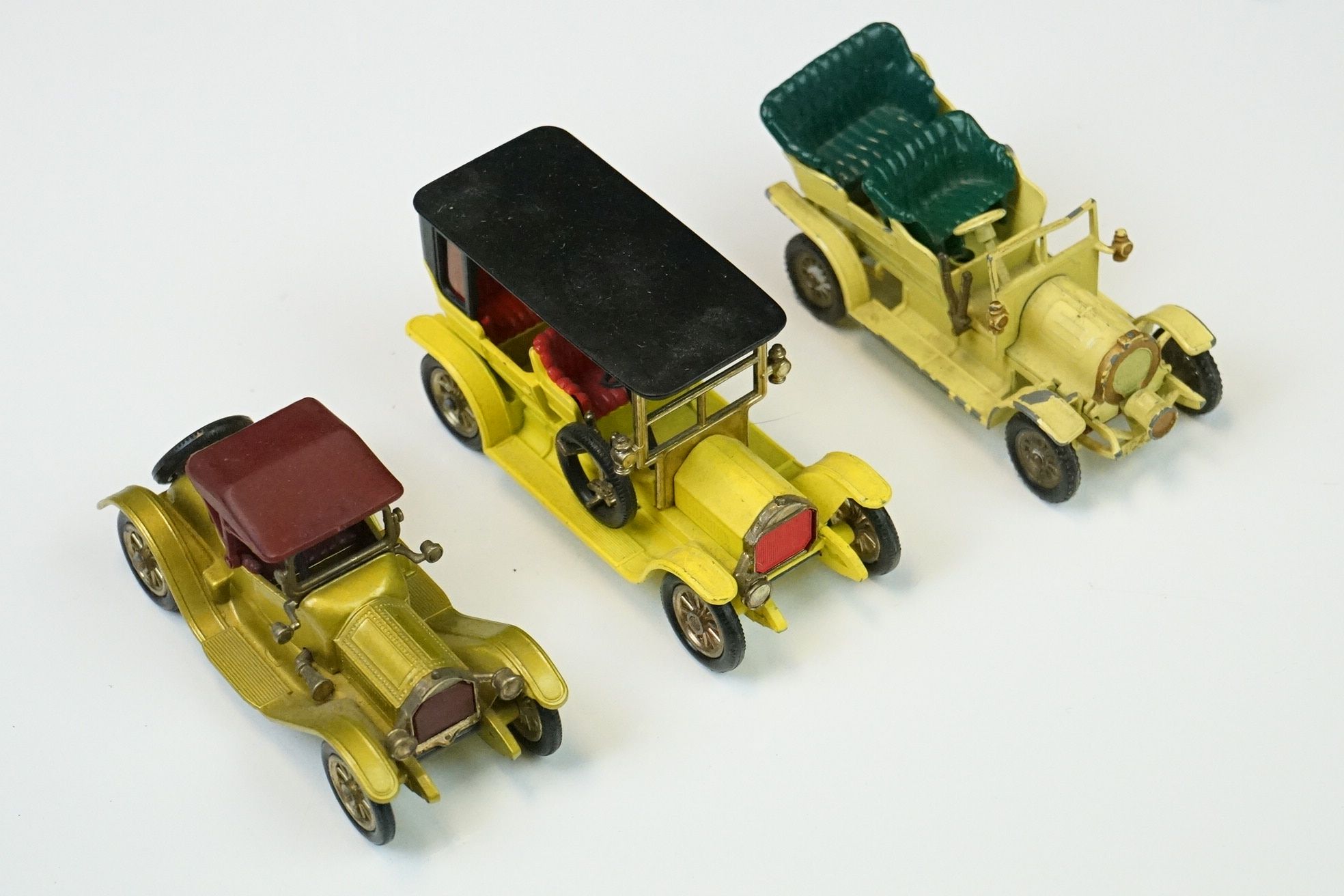 20 Mid 20th C play worn diecast models to include Triang Spot On Royal Rolls Royce, Corgi Chitty - Image 7 of 12