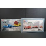 Two Boxed Corgi Heavy Haulage ltd edn diecast 1:50 model sets to include 18001 Econofreight Heavy