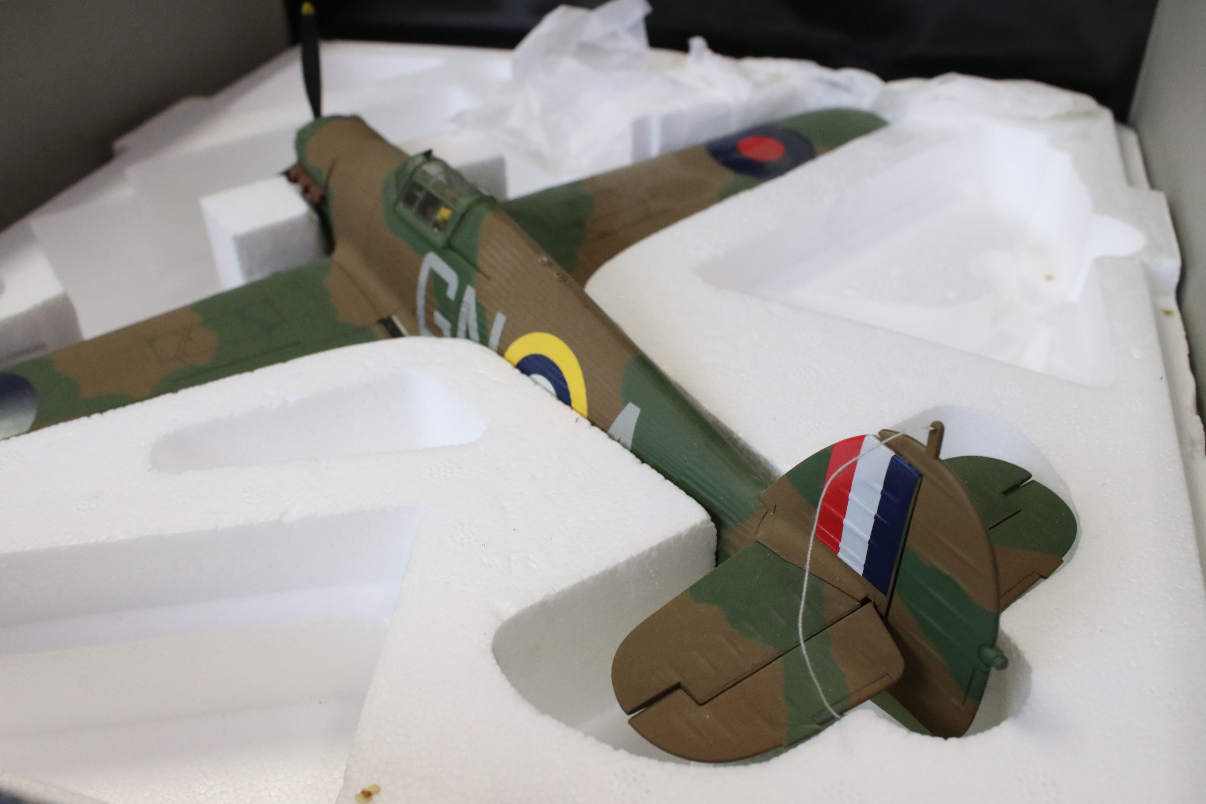 Two Boxed Corgi Aviation Archive 1:32 World War II diecast models to include AA34901 'Attack By - Image 6 of 15