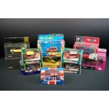 11 Boxed Corgi diecast Mini models to include 04440 The Beatles Psychedelic Mini, 96011 Mr Bean's