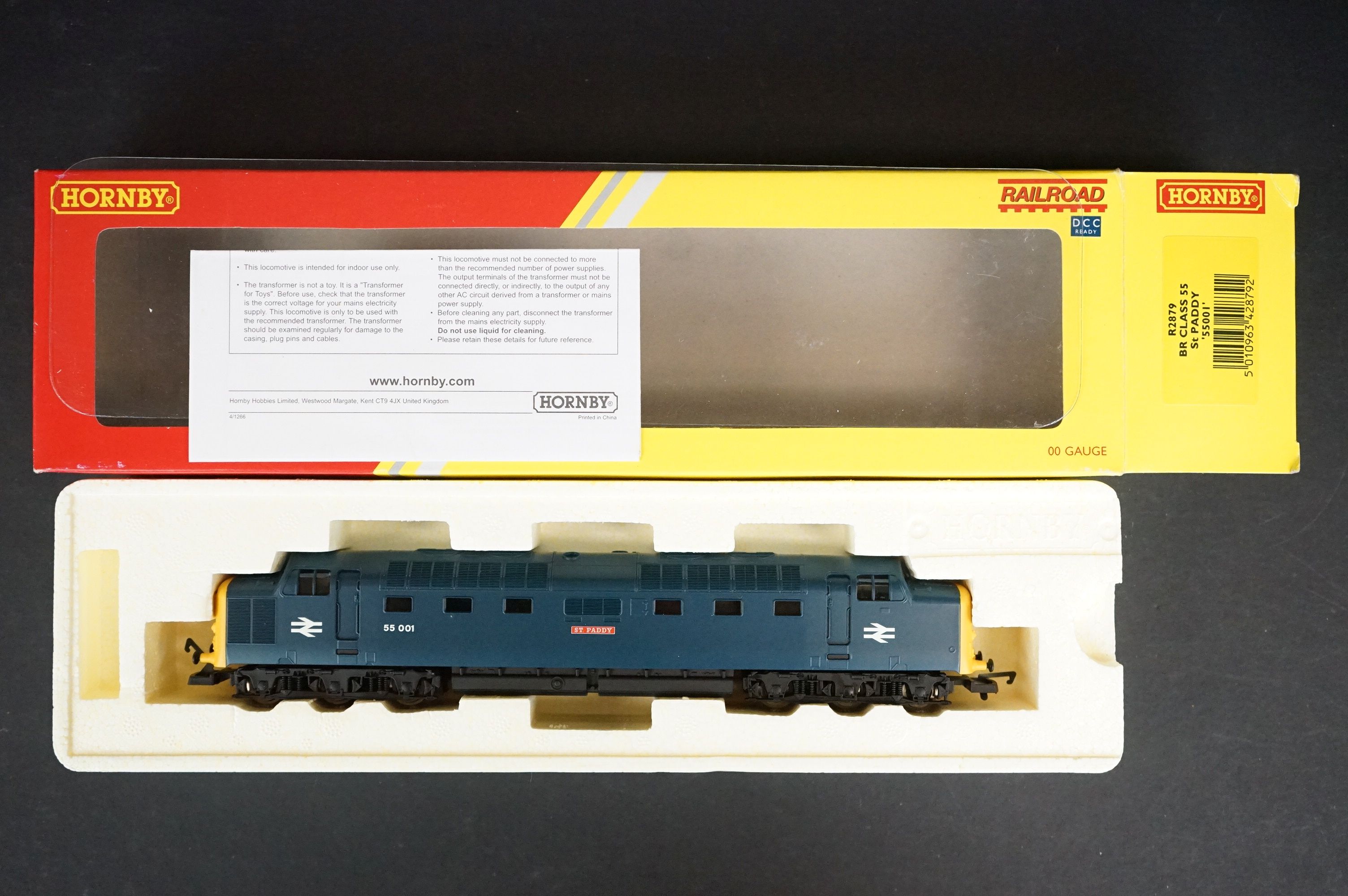 Four boxed Hornby OO gauge Railroad locomotives to include R2879 BR Class 55 St Paddy 55001, R2674 - Image 5 of 7