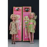 Two boxed Pedigree Sindy dolls to include Funtime 44618 (original dress, grubby/mouldy legs but does