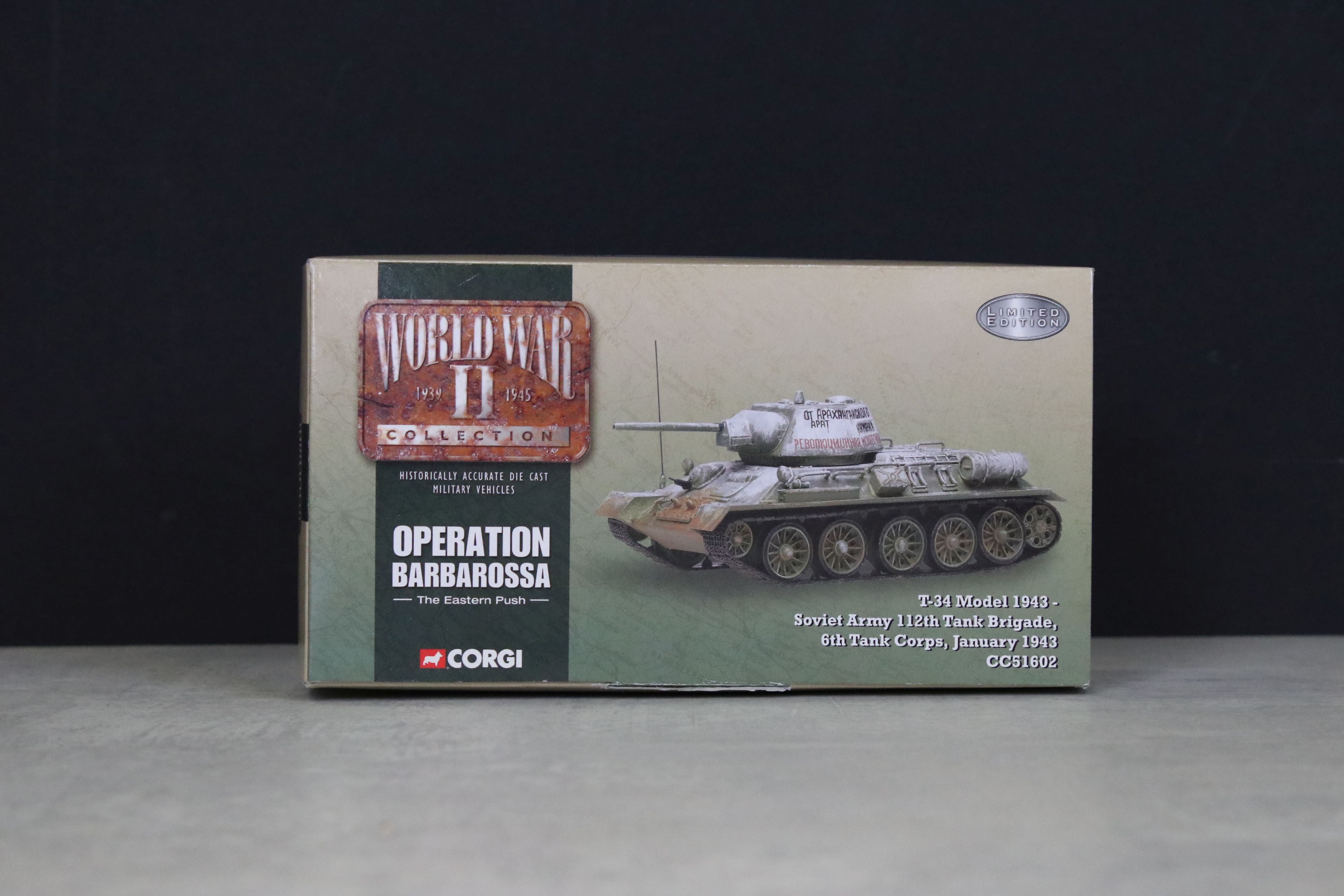 Four Boxed Corgi World War II Collection 1:50 ltd edn diecast models to include 2 x War Across the - Image 5 of 15