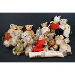 Collection of 17 modern Steiff Bears, to include 003509, 654961 Capricorn, 028663, 407833, 662782