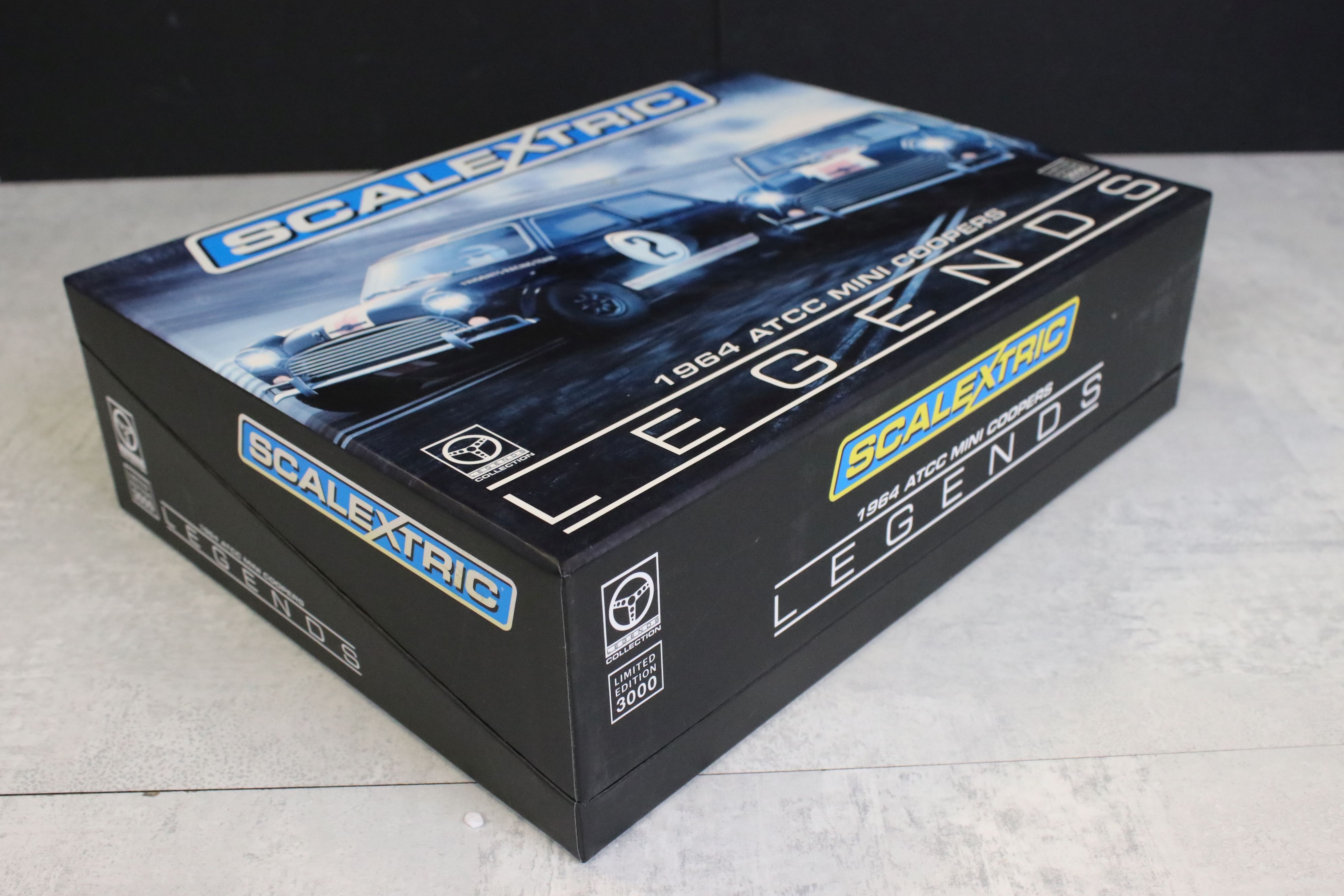 Two boxed ltd edn Scalextric Legends slot cars / sets to include C3586A Touring 1966 ATCC Mini - Image 6 of 14