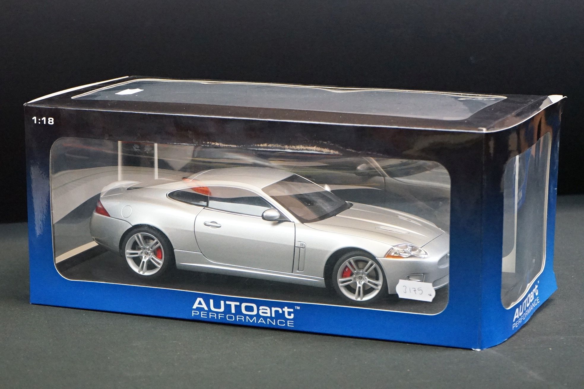 Four boxed 1/18 AutoArt diecast models to include 3 x Performance (Jaguar XK Convertible, Jaguar XKR - Image 3 of 5