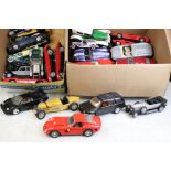 33 Mostly 1/18 scale diecast models, mainly Burago examples, also featuring Franklin Mint, Solido,