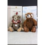 Two Boxed Steiff teddy bears with COAs, to include ' Teddy Clown 1926 Replica ', no. 1798/3000, 32cm