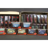 50 Boxed EFE Exclusive First Editions diecast model buses, diecast ex, boxes vg overall (2 boxes)