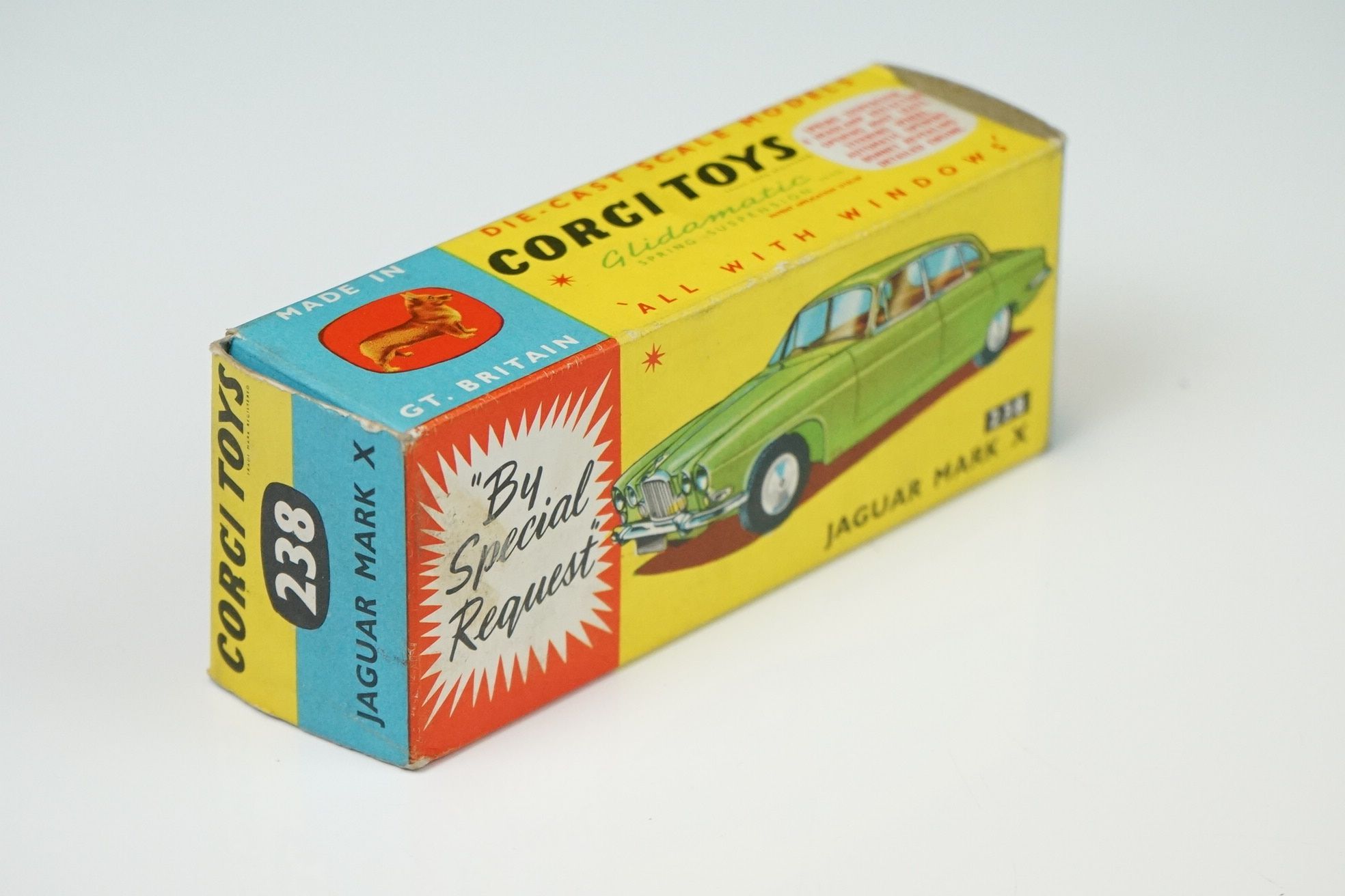 Two boxed Corgi By Special Request diecast models to include 238 Jaguar Mark X in pale blue with red - Image 11 of 22