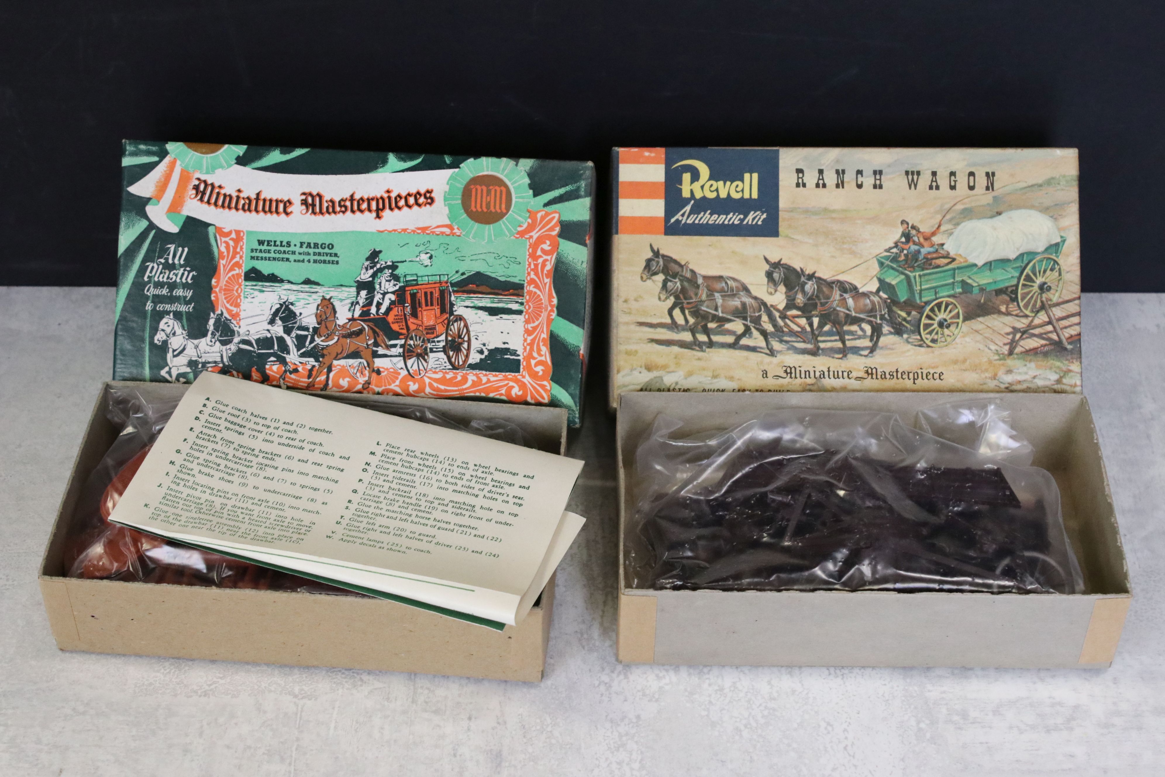 13 Boxed plastic model kits to include 2 x UPC (Tally Ho Coach & Covered Wagon), Tamiya Japanese - Image 9 of 10