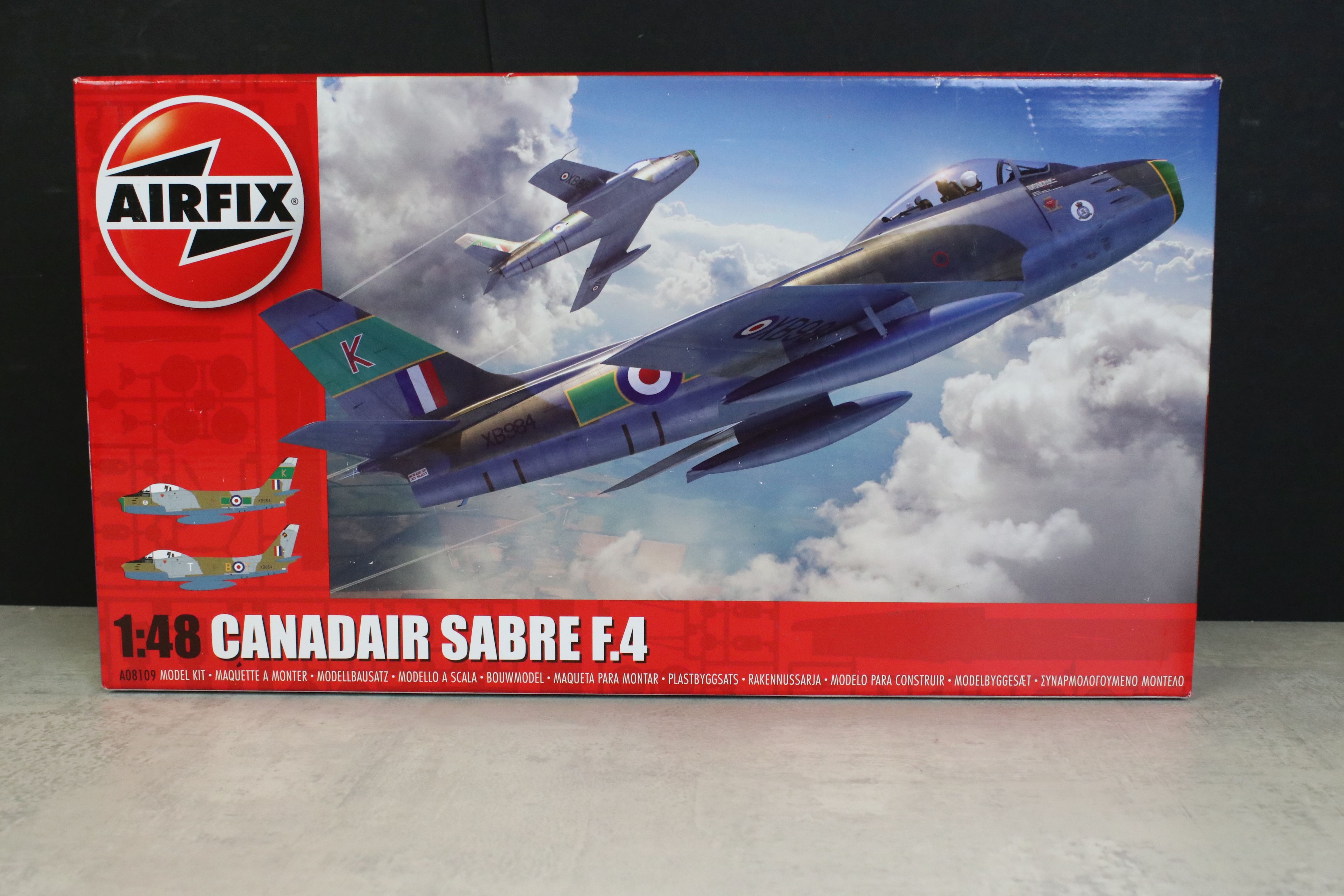 Eight Boxed & unbuilt Airfix plastic model kits to include A10103 1:48 English Electric Canberra PR. - Image 5 of 9