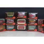 12 Boxed EFE Exclusive First Editions diecast model buses to include 10114 Bradford Double Deck Bus,