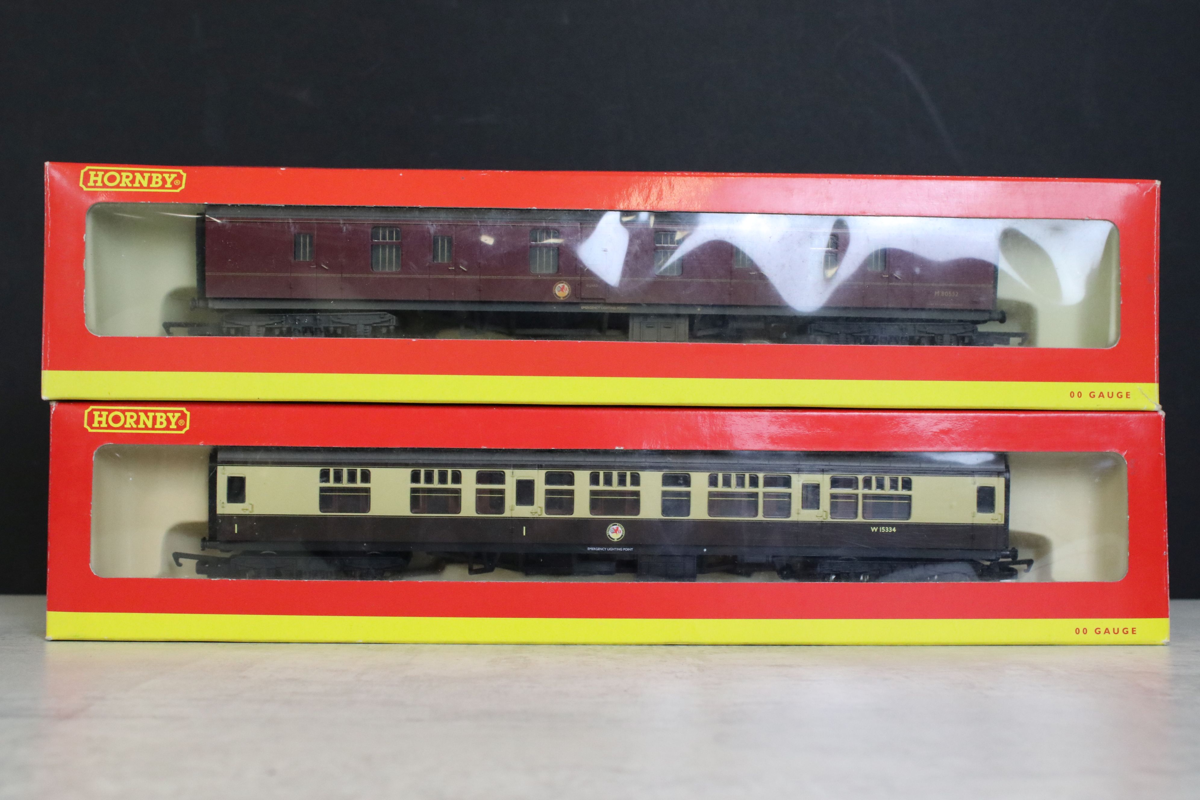 Eight boxed Hornby & Triang OO gauge items of rolling stock to include Railroad R6369 Breakdown - Image 3 of 6