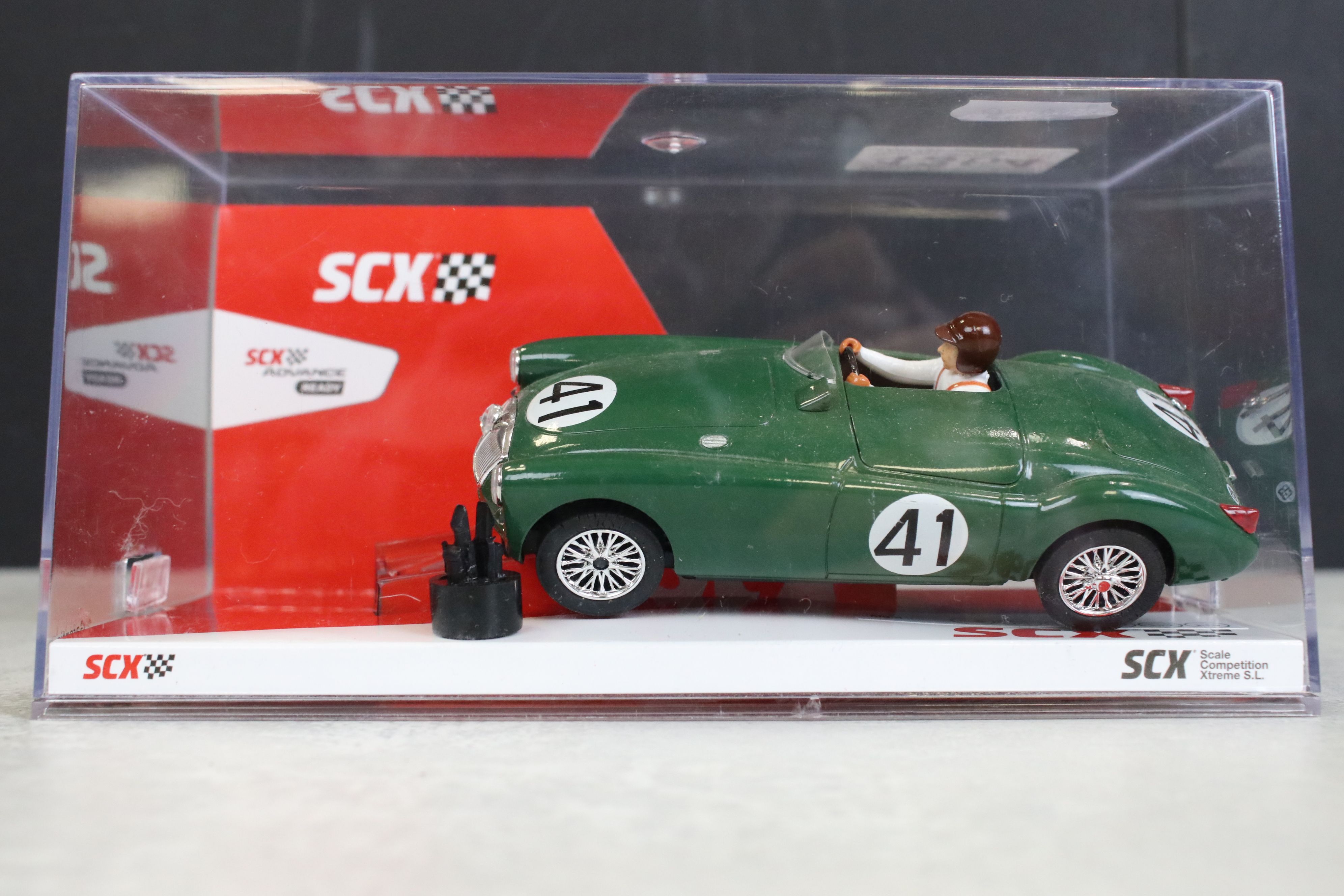Six cased slot cars to include 5 x Scalextric (C3205 Jaguar D Type, C3502 Ford Cortina MK1, C3143 - Image 17 of 20