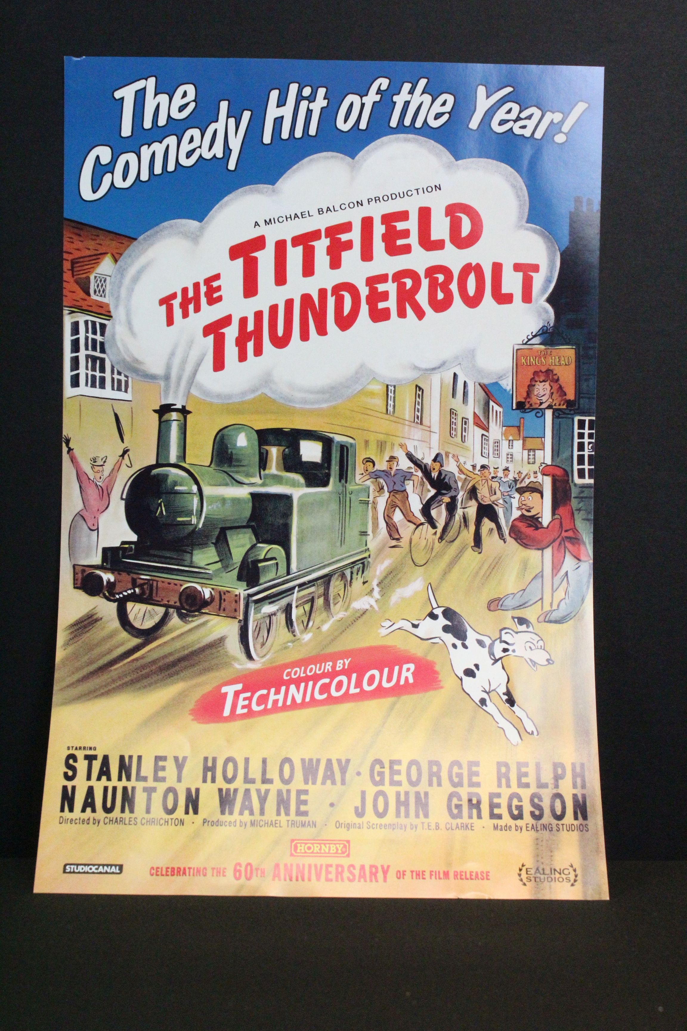 Boxed ltd edn Hornby OO gauge The Titfield Thunderbolt locomotive, complete with poster & DVD - Image 7 of 9