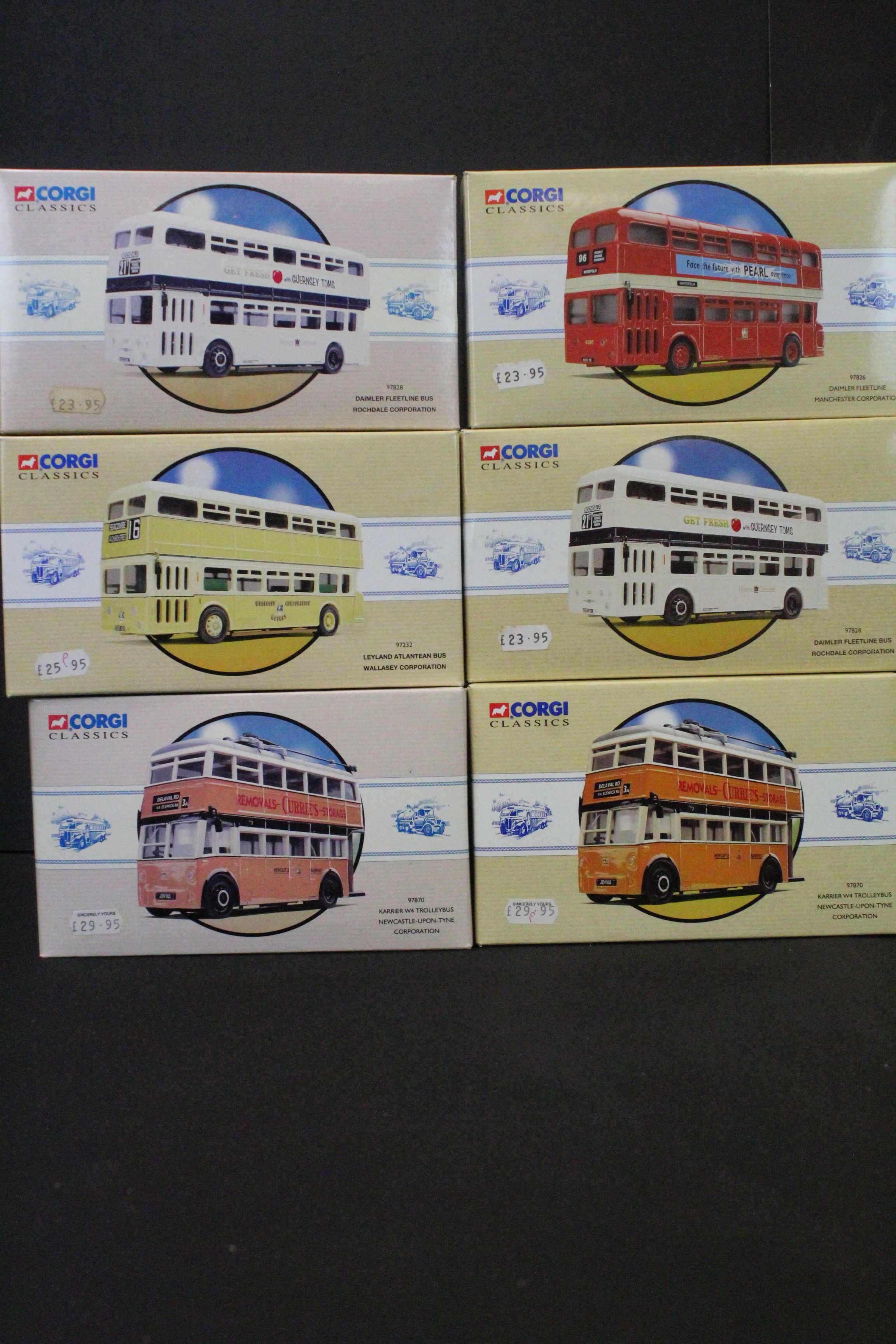 19 Boxed Corgi Public Transport from Corgi diecast models to include 2 x 97870 Karrier W4 - Image 3 of 7