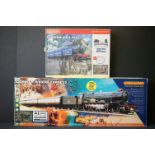 Two boxed Hornby OO gauge electric train sets to include R826 Cornish Riviera Express and RR1016