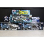 Three boxed Product Enterprise Gerry Anderson diecast models to include UFO SHADO Mobile Shado 2,