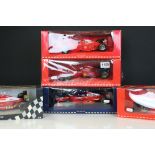 Three boxed Pauls Model Art 1/18 Michael Schumacher Collection F1 diecast models to include