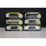 Six boxed Graham Farish N gauge locomotives to include 1404 Raveningham Hall Class GWR, 1604 Prairie