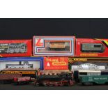 Quantity of OO gauge locomotives and rolling stock to include boxed & unboxed examples featuring
