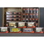 48 Boxed EFE Exclusive First Editions diecast model buses, diecast ex, boxes vg overall (two boxes)