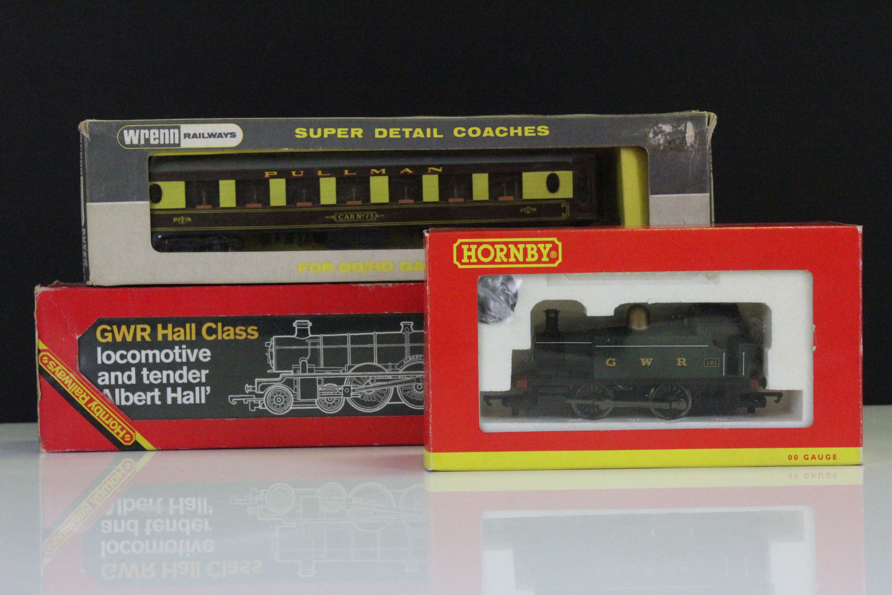 Two boxed Hornby OO gauge locomotives to include R2452 Industrial Locomotive 0-4-0T Lion Works No