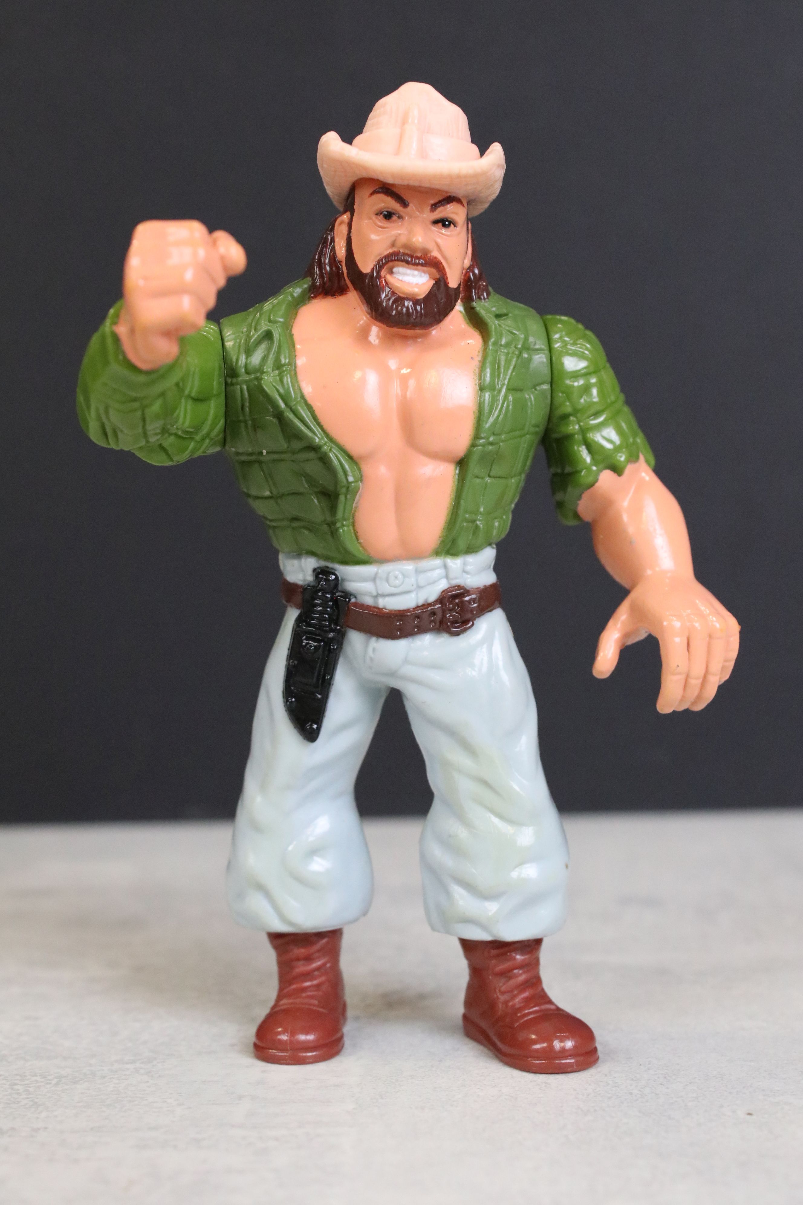 WWF / WCW Wrestling - Nine original figures to include 5 x Hasbro WWF (The Rockers, Skinner, Hulk - Image 12 of 14