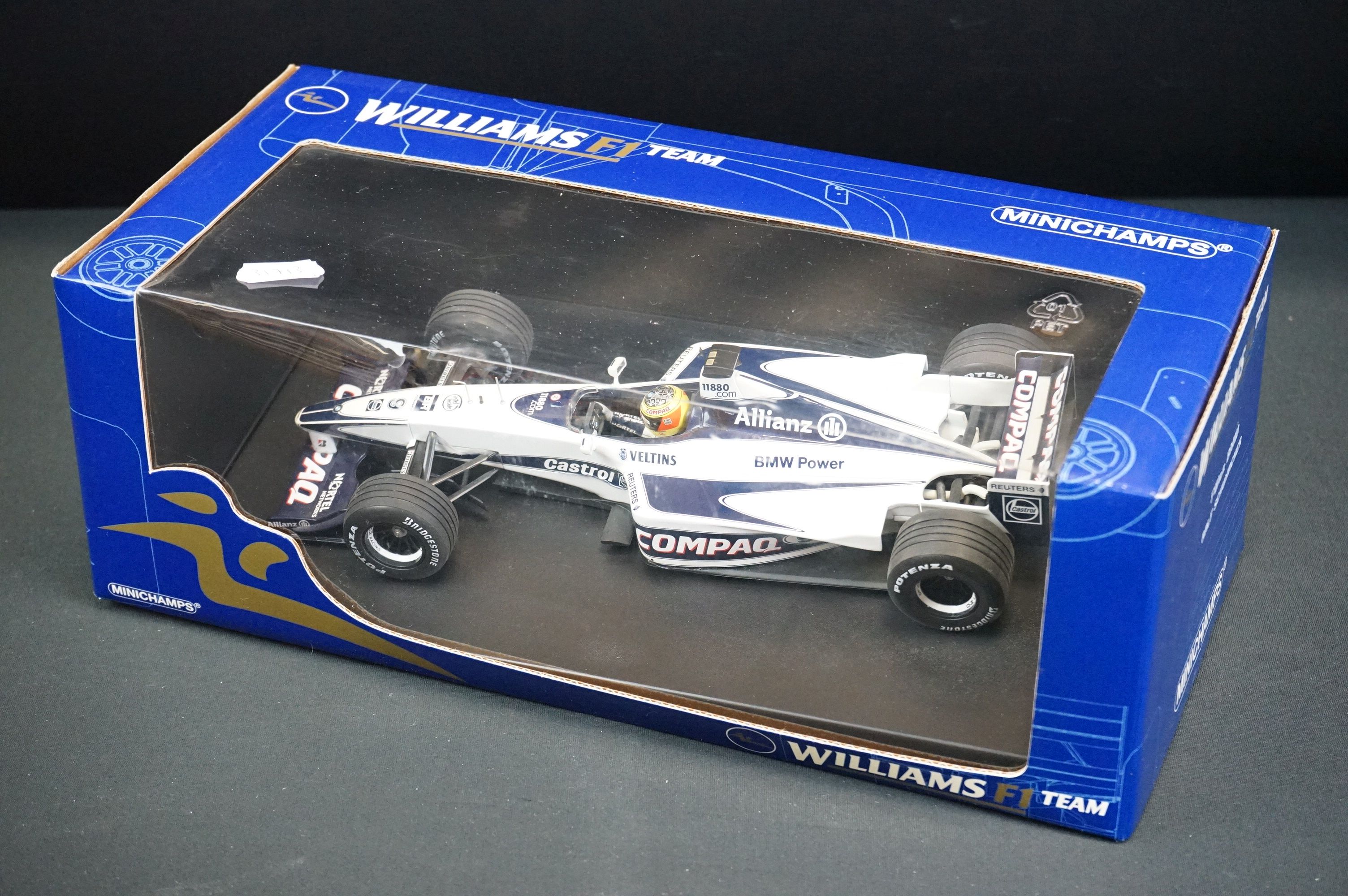 Three boxed Paul's Model Art Minichamps 1/18 diecast models to include 2 x Williams F1 Team (BMW - Image 2 of 4