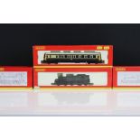 Four boxed Hornby OO gauge locomotives to include R2098 GWR 2-6-2T 61XX Class Locomotive 6113, R2644