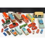 25 Tin plate & plastic models to include Triang Minic, Dibro, Punch, AM Ting etc featuring plastic
