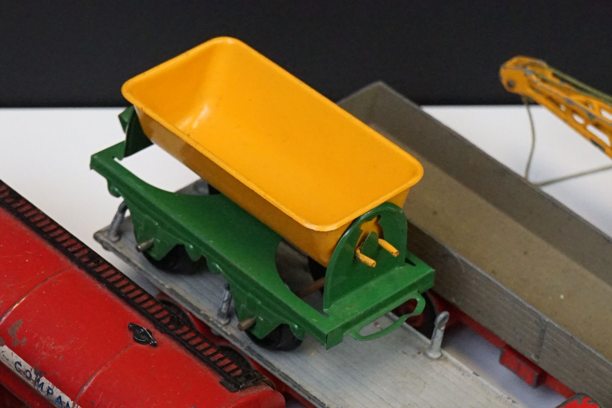 Over 20 play worn mid 20th C commercial diecast models to include Dinky and Corgi featuring Corgi - Image 6 of 11