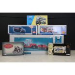 Six boxed Corgi diecast models to include 1/50 55304 ltd edn Diamond T980 Ballast Plus Girder